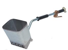 VAS  DIN INOX PENTRU TENCUIRE PNEUMATICA  PERETI TP4